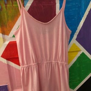 Pink romper
